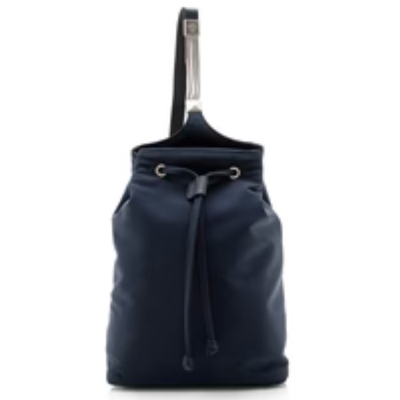 RARE Like new Vintage Gianni Versace sling nylon leather & chain backpack main image 9